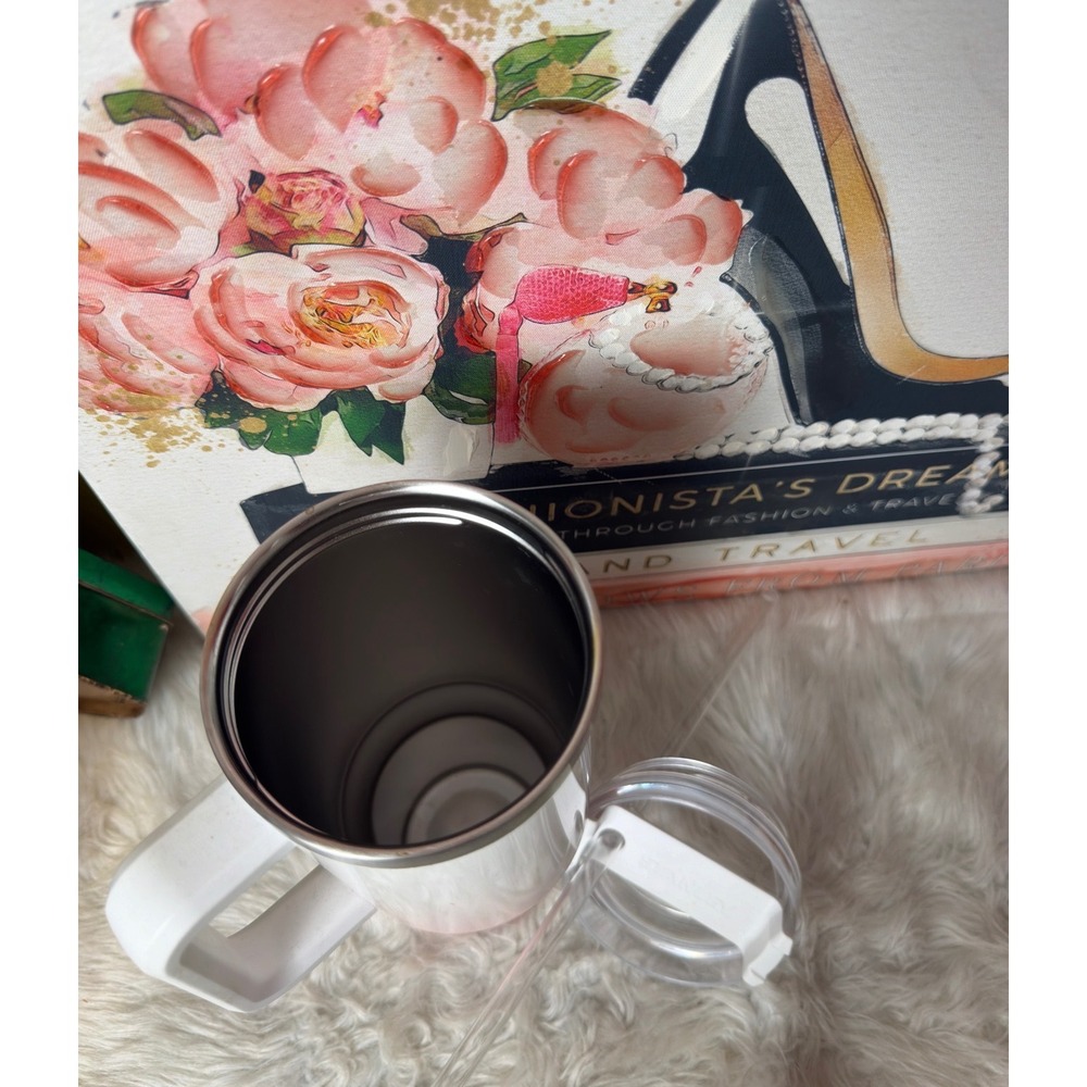 Stanley Adventure Quencher H2.0 FlowState 40oz Tumbler White Pink Ombre Gradient - Picture 5 of 5